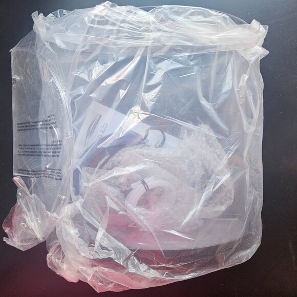 Tetra Bubbling LED Aquarium Kit 3 Gallons Half-Moon Fish Tank - Picture 3 of 4